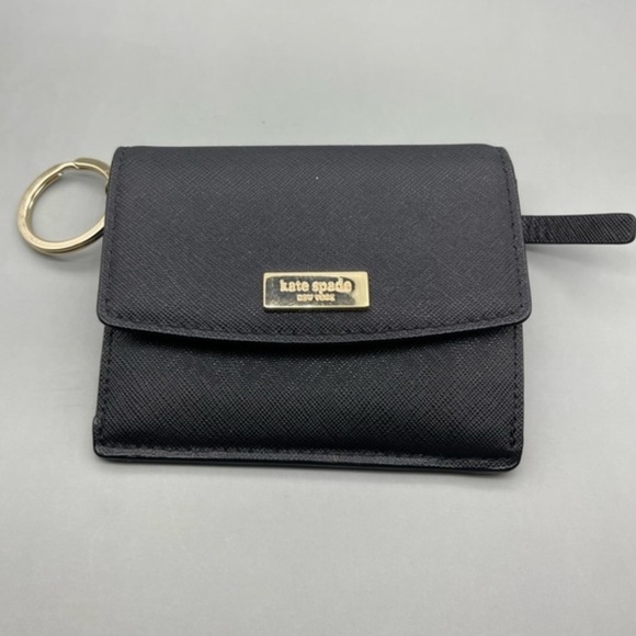 Kate Spade New York | Black Laurel Way Petty Wallet, Black, EUC - Picture 4 of 6